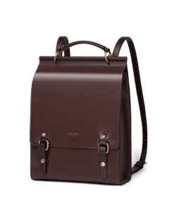 Cnoles Genuine Leather Female Backpacks 3