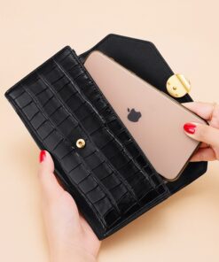 Cnoles Genuine Leather Luxury Design Wallets Purse 5