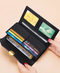 Cnoles Genuine Leather Luxury Design Wallets Purse 4