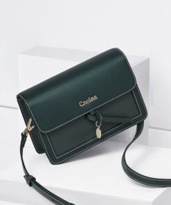 Cnoles Lady's Crossbody Bags Genuine Leather Handbag 3
