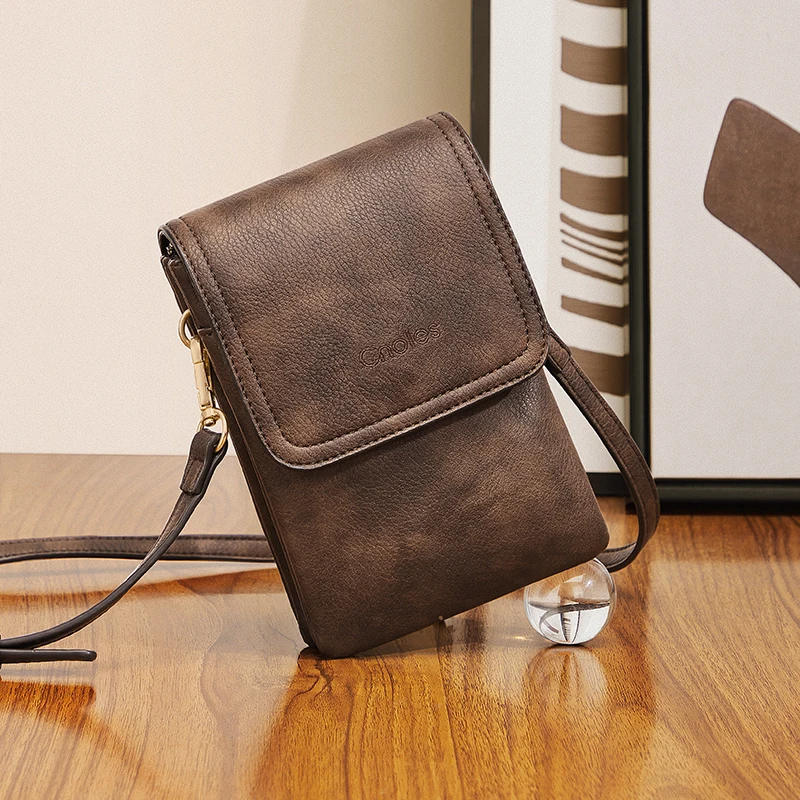 Cnoles Crossbody Purses for Women Women's Trendy Leather Crossbody Bags - Image 3
