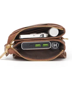 Cnoles Crossbody Purses for Women Women's Trendy Leather Crossbody Bags - Image 6