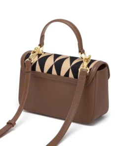 Cnoles Fashion Checkerboard Vintage Women Shoulder Bag - Image 3