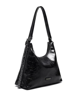 Cnoles Oil Wax Cowhide Leather Crossbody Bag - Image 4