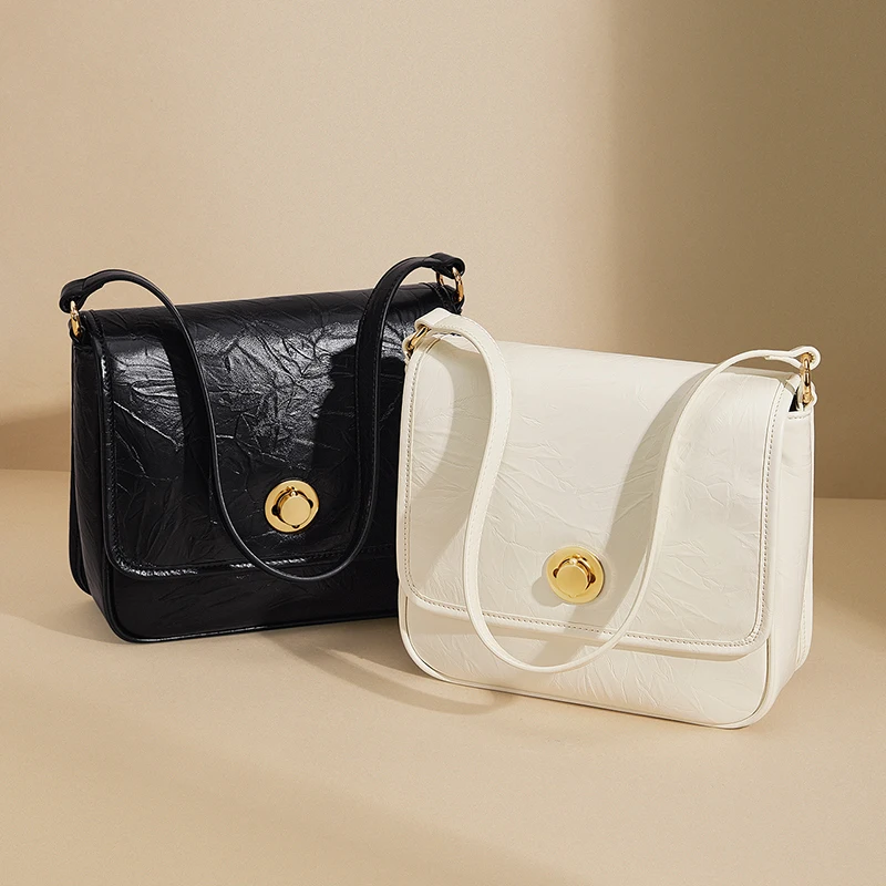 Cnoles Pleated Women Shoulder Bag Handbags Purses - Image 3