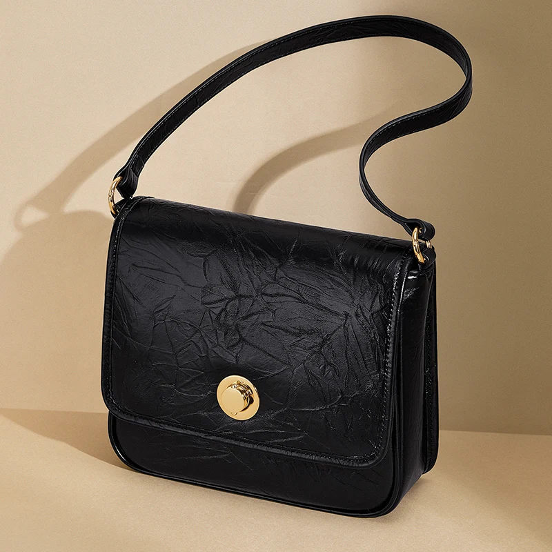 Cnoles Pleated Women Shoulder Bag Handbags Purses - Image 4