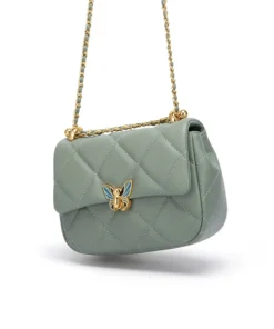 Cnoles Women Diamond Chain Crossbody Bag - Image 4