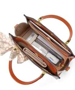 Cnoles Women Elegant Handbags Versatile Simple Retro Gentle Bow Tie - Image 6