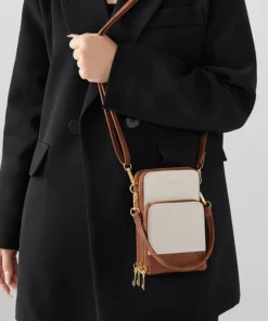 Leather Women Small Crossbody Bag Fashion Trendy Travel Designer - Image 2