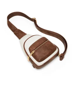 Small Sling Bag for Women Chest Bag Leather Fanny Pack Crossbody - Image 6