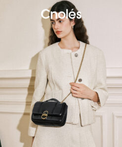 Cnoles Chain Underarm Bag – Black (Style 2)