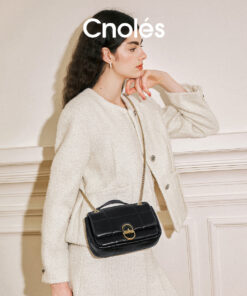 Cnoles Chain Underarm Bag – Black (Style 2)