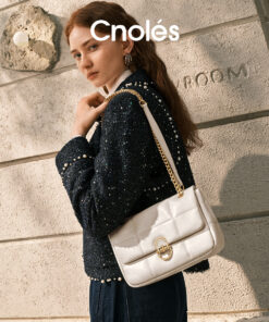 Cnoles Chain Underarm Bag – Cream