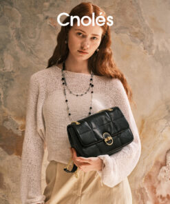 Cnoles Chain Underarm Bag – Black (Style 3)