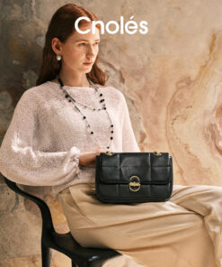 Cnoles Chain Underarm Bag – Black (Style 3)