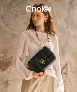 Cnoles Chain Underarm Bag – Black (Style 3)