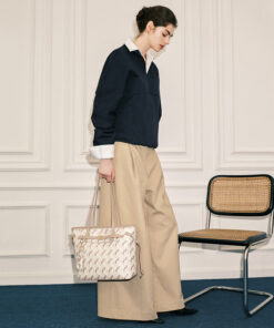 Cnoles Monogram Large Commuter Shoulder Tote
