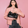 Cnoles Cowhide Baguette Bag