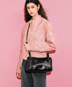 Cnoles Cowhide Baguette Bag
