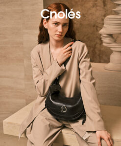 Cnoles Crescent Moon Underarm Bag – Black