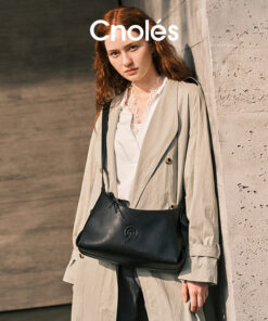 Cnoles Slouchy Star Hobo Bag – Black