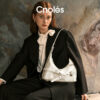 Cnoles Azure Hobo Bag – White