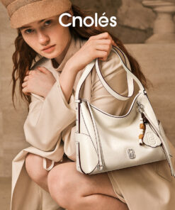 Cnoles Sweet Bean Slouchy Hobo Bag – Cream
