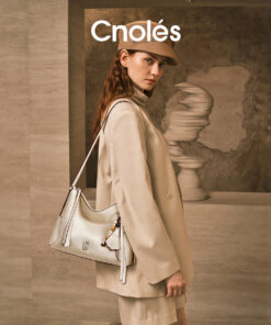 Cnoles Sweet Bean Slouchy Hobo Bag – Cream