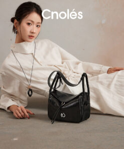 Cnoles Jade Pillow Bag – Black