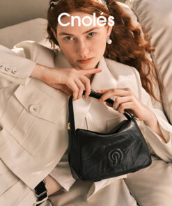 Cnoles Cloud Shore Pillow Shoulder Bag – Black