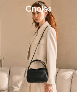 Cnoles Cloud Shore Pillow Shoulder Bag – Black