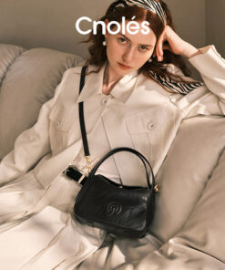 Cnoles Cloud Shore Pillow Shoulder Bag – Black