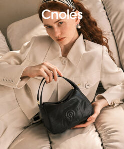 Cnoles Cloud Shore Pillow Shoulder Bag – Black