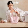 Cnoles Cardamom Pink Basket Bag