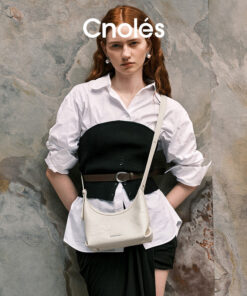 Cnoles Top-Handle Crescent Bag