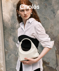 Cnoles Top-Handle Crescent Bag