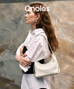 Cnoles Top-Handle Crescent Bag