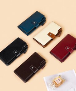 Cnoles Multifunction Cowhide Women Wallets Purse 6